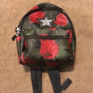 Coach mini backpack